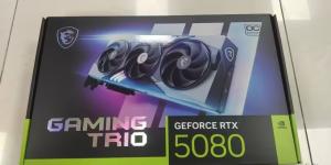 صور تؤكد على المواصفات الرئيسية لكرت الشاشة GeForce RTX 5080 المرتقب #CES2025