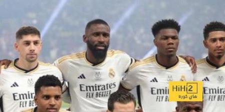 ثنائي ريال مدريد ضمن اللاعبين الاكثر لعبا في الموسم الحالي