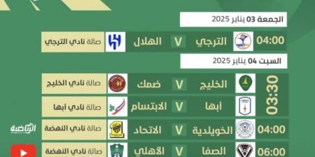 ممتاز الطائرة: (4) مواجهات في الجولة الـ(12).. غدًا