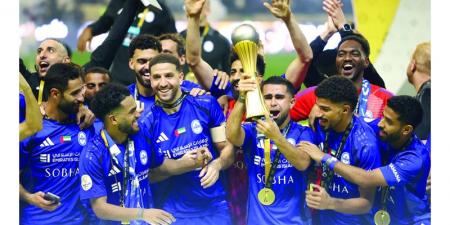 النصر بين الـ 4 الكبار «الأكثر تتويجاً»  في تاريخ كرة الإمارات