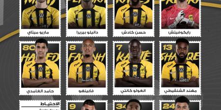 قمة لقاءات الجولة.. التشكيل الرسمي لمباراة الاتحاد والشباب في دوري روشن السعودي