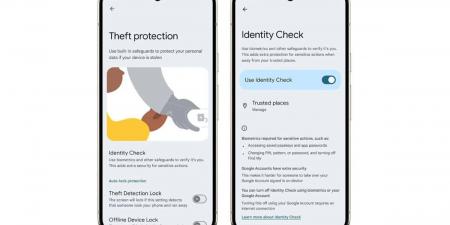 جوجل تطلق ميزة “فحص الهوية” لتعزيز أمان هواتف أندرويد