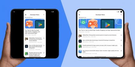 Android 16 سيجبر المطورين على تكييف تطبيقاتهم مع الهواتف والأجهزة اللوحية القابلة للطي