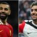 محمد صلاح يتصدر قائمة أفضل 10 مهاجمين في أفريقيا.. ومرموش ثالثاً