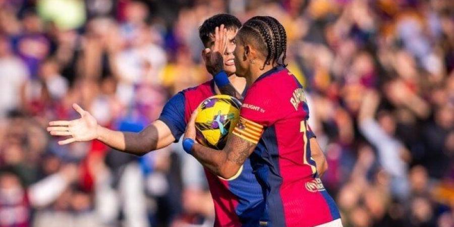 تشكيل برشلونة الرسمي ضد ريال مايوركا في الدوري الإسباني.. ليفاندوفسكي على الدكة