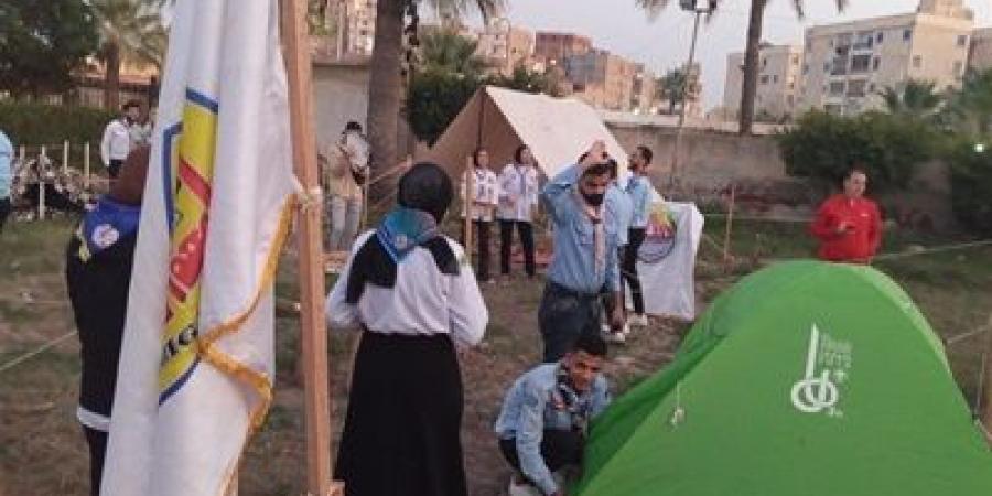 جامعة الزقازيق تشارك فى المعسكر الكشفي لجوالي وجوالات الجامعات 