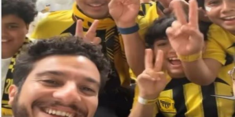 نور النبوى يروج لـ "الحريفة2 " من ستاد النصر السعودى