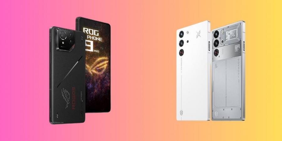 مقارنة بين هاتفي Red Magic 10 Pro و ROG Phone 9 Pro