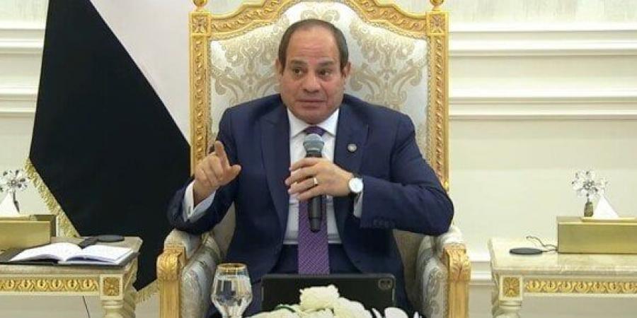 الرئيس السيسي: الشعب هو حصن مصر.. ومتقلقوش بفضل الله