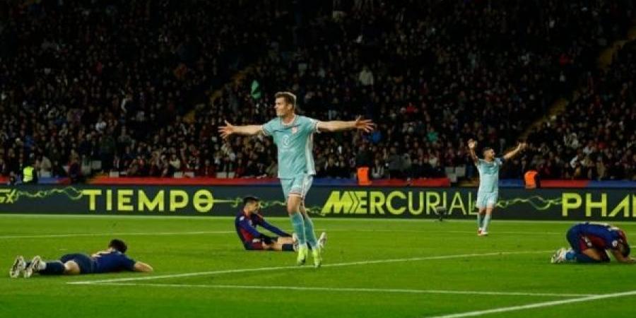 إحصاءات من مباراة برشلونة - اتلتيكو مدريد