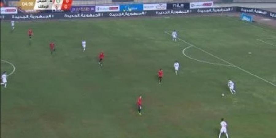 الزمالك يتعادل 2 - 2 مع طلائع الجيش بعد مرور 75 دقيقة