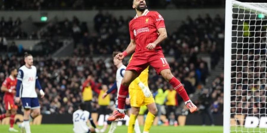 محمد صلاح يسجل الهدف الثانى لـ ليفربول ضد مانشستر يونايتد