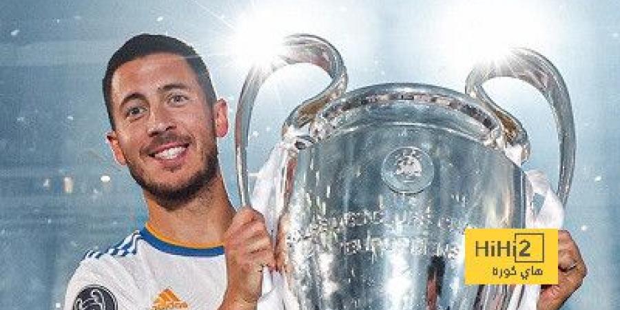 هازارد يختار لاعبه المثالي من فريق ريال مدريد الحالي!