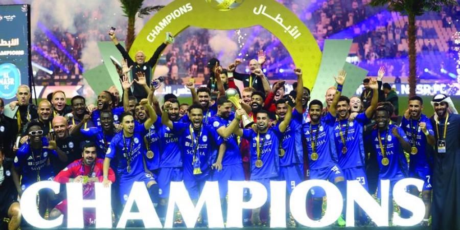 النصر بطلاً لكأس السوبر الإماراتي - القطري