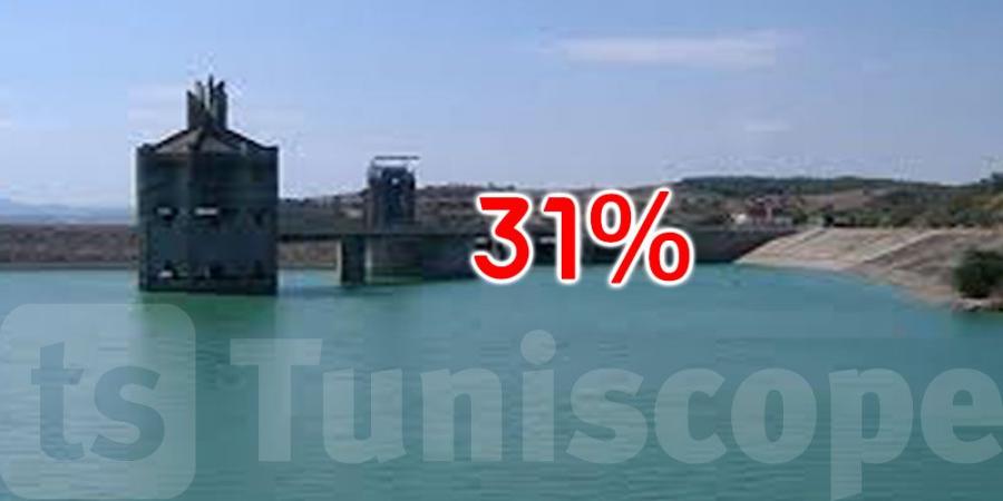 ارتفاع نسبة امتلاء السدود إلى 31،54%