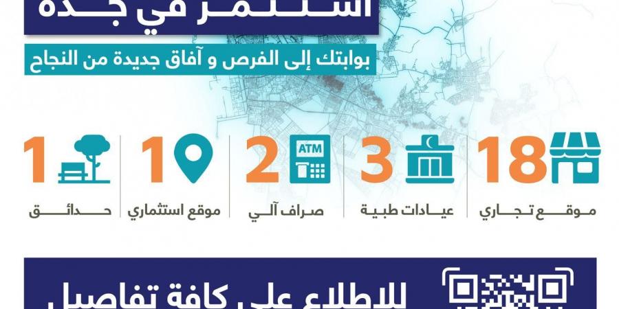 أمانة جدة تعلن عن طرح  25 فرصة استثمارية بعقود ما بين 20 عامًا و 5 أعوام